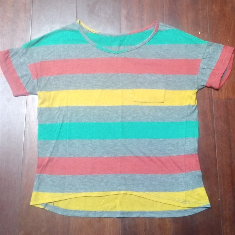 Striped Crop Top